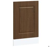 ""Automne/hiver""Armoire bas de cuisine Colonne cuisine - Panneau de lave-vaisselle Kalmar chêne marron 45x1,5x67 cm3710832