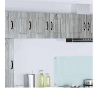 ""Automne/hiver"" Cabinet mural de cuisine - Grande espaces - Meuble Suspendu - Meuble mural de cuisine avec porte Gris Sonoma 30x31x4