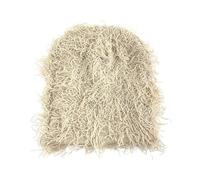 Automne/Hiver Chapeau Mode Extérieur Tricot Couleur Unie Bonnet en Laine Hip Hop Tête Chaud Bonnet en Laine, beige, taille unique