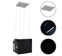 ""Automne/hiver""Hotte îlot-Hotte aspirante avec capteur tactile à LCD en verre trempé-pour cuisine-38x37,5x(35-128,5) cm EU_2973554