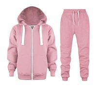 Automne Hiver Vêtements Set Filles,Loisirs Sport Costume Manches Longues Tenue Enfant Fille Mode Printemps Ados Filles Encapuchonné Crop Top Bottom Pantalon et Haut Sweats Capuch pour