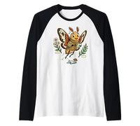 Automne Insect Art Fantôme Papillon Papillon Moth Cottagecore Manche Raglan