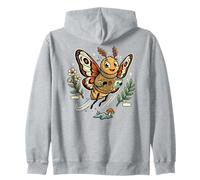Automne Insect Art Fantôme Papillon Papillon Moth Cottagecore Sweat à Capuche