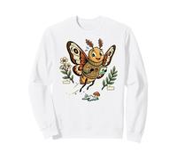 Automne Insect Art Fantôme Papillon Papillon Moth Cottagecore Sweatshirt