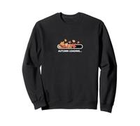 Automne Loading Funny Fall Leaves Cozy Season Sweatshirt