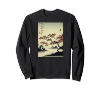 Automne, Minimaliste Japonais Ukiyo-e Block Sweatshirt