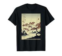 Automne, Minimaliste Japonais Ukiyo-e Block T-Shirt