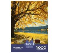 Automne Puzzle 1000 Pièces Educa Jouet Jeu D'Intelligence Décoration Intérieure intéressant Jeu Éduchatif Challenge Toy Adultes & Enfants des 14 Ans 70x50cm/1000pcs