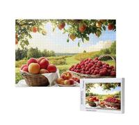 Automne Puzzle 3000 Pièces Adultes Puzzle Ferme Classique, Activite Manuelle Adulte, Puzzles de Jeu Stimulants, Puzzles Impossible, Enjoy Activités de défi Familial pour Ies Soirées de Jeu,p185t