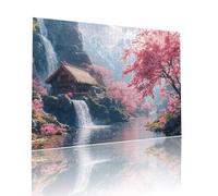 Automne Puzzle Adulte 1000 pièces Educa Puzzles Classiques Impossible Arbre Je m'emmerdais Qualité Supérieure Mystery Challenge, avec Inclure Colle, pour Adultes et Enfants Jeu éducatif 50x75cm t-859
