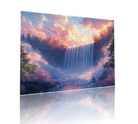 Automne Puzzle Adulte 5000 pièces Educa Puzzles Classiques Impossible Paysage Je m'emmerdais Qualité Supérieure Mystery Challenge, Toy avec Inclure Colle, pour Adultes et Enfants 105x156cm t-845