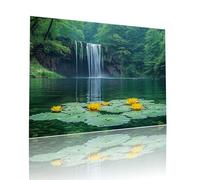 Automne Puzzle Adulte 80 pièces Educa Puzzles Classiques Impossible Feuille Lotus Je m'emmerdais Qualité Supérieure Mystery Challenge, Toy avec Inclure Colle, pour Adultes et Enfants 15x20cm t-849
