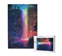 Automne Puzzle Couple 1500 Pièces Adultes, DIY Puzzles Classiques Art avec Boîte d'emballage et Photos de Référence, Relaxation/Soulagement du Stress/Jeux Amusants, Creatif Cadeau pour Femme M-1953
