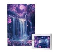 Automne Puzzle Lune 5000 Pièces Adultes, DIY Puzzles Classiques Art avec Boîte d'emballage et Photos de Référence, Relaxation/Soulagement du Stress/Jeux Amusants, Creatif Cadeau pour Femme M-1932