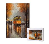 Automne Puzzle Paris 3000 Pièces Adultes, DIY Puzzles Classiques Art avec Boîte d'emballage et Photos de Référence, Relaxation/Soulagement du Stress/Jeux Amusants, Creatif Cadeau pour Femme M-1453