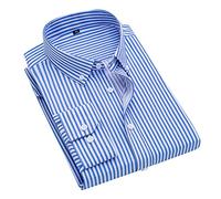 Automne Revers Chemises Hommes à Manches Longues Personnalité Dégradé Couleur Impression à Carreaux Boutons Classiques Grande Taille Chemise Mince Pas Cher