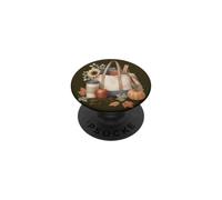 Automne Teacher Salle de afé Citrouille Feuilles Esthétique PopSockets PopGrip Adhésif