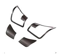 Automobile Accessoires d'intérieur Pour Benz Pour E Pour Coupé C204 W207 2009-2016 Couvercle Commutateur Verrouillage Dossier Siège Avant Voiture Garniture(Carbon Fiber appearance Black)