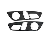 Automobile Accessoires d'intérieur Pour Q7 2008-2015 Panneau Boutons Réglage Siège Voiture Décoration Cadre Garniture Couverture Autocollants Acier Inoxydable(Black)