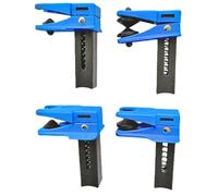 Automobile Brake Oil Pipe Plug, Leakproof Auto Steel Lines Clamp Kit 4 Pieces, Fluid Stopper Set, Brake Fluid Lines Plug Set, Easy To Use, Portable for Hose Banjo Fitting