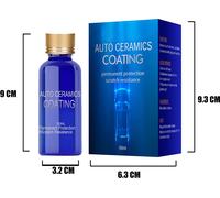 Automobile Crystal Plating Liquid Car Coating Film Scratch Repairing Agent Care Field Tool 50ml Set