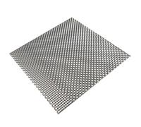 Automobile D'aluminium À Isolation Thermique, Panneau De Bouclier D'échappement De Voiture, Tapis Réfléchissant À La Chaleur Du Moteur, Barrière De Couverture De Tuyau Léger, 50x50 Cm, Pour La