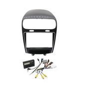 Automobile Fascia Radio Panneau DVD Tableau De Bord Kit Installation Adaptateur Console Cadre Bague Trim pour Dodge pour Journey Cadre de façade Radio(Câble de Cadre Canbus)