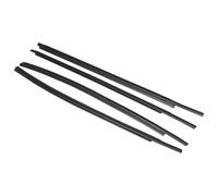 Automobile Joint Fenêtre Compatible Avec Toyota Pour Tundra Crew Pour Max 4-Doors 2007-2018 4 Pièces Moulures Fenêtre Bande D'étanchéité Porte Latérale 682100C020