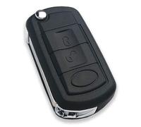 Automobile Locksmith Coque de clé à rabat à 3 boutons pour Land Rover Discovery LR3 Range Rover Sport
