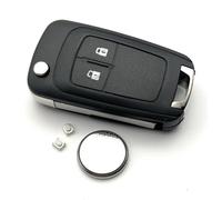 Automobile Locksmith Kit - pour Vauxhall Opel Insignia Astra Mokka 2 boutons flip pliable coque coque interrupteur batterie