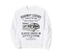Automobile Nostalgia Classic Cruise-in Design Vieilli Sweatshirt