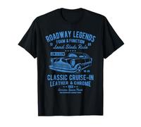 Automobile Nostalgia Voiture Classique Cruise-in Design Vieilli T-Shirt