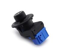 Automobile Pièces Compatible Avec Citroen Pour Xsara 2003-2005 Pour Picasso 2003-2007 Pour C2, C3 Pour Berlingo Commutateur De Commande De Rétroviseur 6545.KS(Blue Base-11pins)
