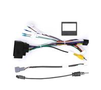 Automobile Radio Fascias Android GPS MP5 Stéréo Lecteur Unité Principale Panneau Tableau Bord Cadre Installation pour Peugeot 407 2005-2008 Cadre de façade Radio(407RZC)