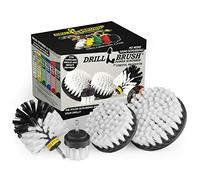 Automobile Soft White - Percer Brosse - Nettoyant Cuir - Wash Kit - Fournitures de Nettoyage de Voiture - Nettoyant Brosse - Détailler Kit de Voiture - Voiture Tapis - Intérieur, Vinyle, Tapisserie