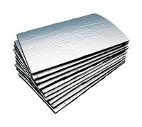 Automobile Sound Deadener | 10 Pieces Auto Audio Sound Deadening Pad,25 × 18 cm Thermal Acoustic Barrier, Car Styling & Body Fittings, Heat Shield Panels Noise Deadener For Audio Upgrade