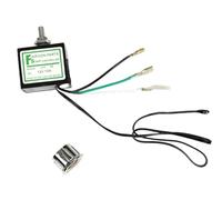 Automobile Thermostat Thermostat électronique de climatisation automobile noir Contrôleur de température Vanne de contrôle de climatisation(12v)