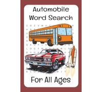 Automobile Word Search: Word Search: Puzzles with Easy to Read Print that are fun and simple | 6x9 inches, 110 pages | 50+ puzzles by ZA Ashworth