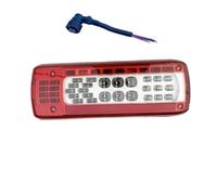 Automobiles Feu Arrière pour Volvo FM9 FM12 FH12 FH13 FMX500 82483073 82483074 1 Pièces 24V LED Feux Arrière Feux Arrière Combinés Boîtier De Feu Arrière(Left Plug)