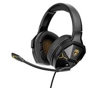 Automobili Lamborghini Casque de Jeu avec Microphone pour PC PS4 PS5 Xbox Smartphone Nintendo Switch Multi Plate-Forme Haute fidélité