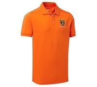 Automobili Lamborghini Polo léger de style classique orange pour homme, Orange, L