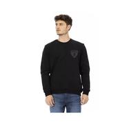 Automobili Lamborghini - Sweat à col rond avec bouclier - Homme - Sweatshirts et sweats à capuche - Noir - Taille: S