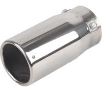 Automodification acier inoxydable d'échappement tuyau d'échappement tube arrière à l'extrémité du cou plat