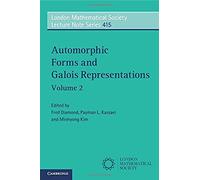 Automorphic Forms And Galois Representations