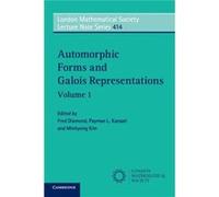 Automorphic Forms and Galois Representations Volume 1 Automorphic Forms and Galois Representations Volume 1 (Auteur)
