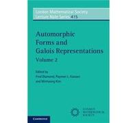 Automorphic Forms and Galois Representations Volume 2 Automorphic Forms and Galois Representations Volume 2 (Auteur)