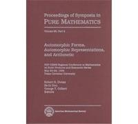 Automorphic Forms, Automorphic Representations, and Arithmetic, Proceedings of Symposia in Pure Mathematics, Vol 66