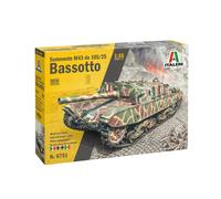 Automoteur M43 De 105/25 Teckel Tank 1:3 5 Plastique Model Kit 6751 Italeri