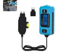 Automotive Circuit Fault Probe Tester-Relay Tester 12v Car Relay Portable High-Precision Current with LED Display and Lighting Built-in Front Light with Blue Backlit LCD Screen