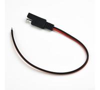 Automotive DC Power Adapter Cable 2x0.75mm² pour sae Automotive | pour sae to pour sae extension, 30cm total length, red black polarity, easy pour battery connection, automotive use